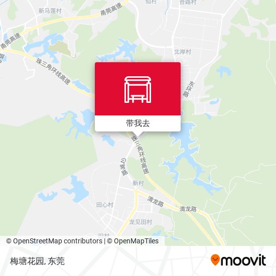 梅塘花园地图
