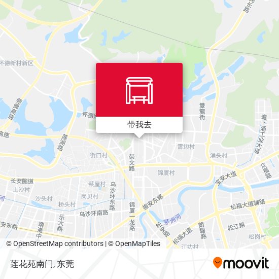 莲花苑南门地图