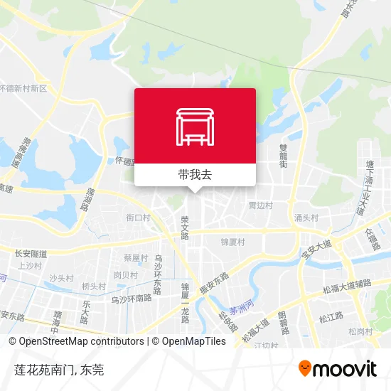 莲花苑南门地图