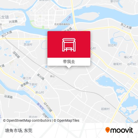 塘角市场地图
