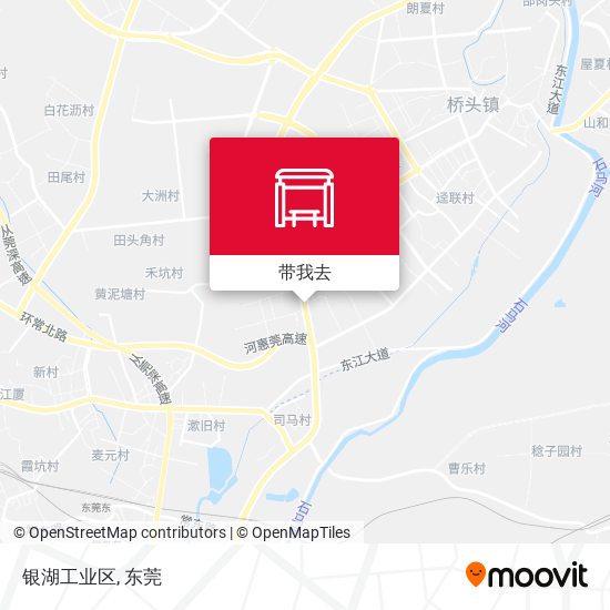 银湖工业区地图