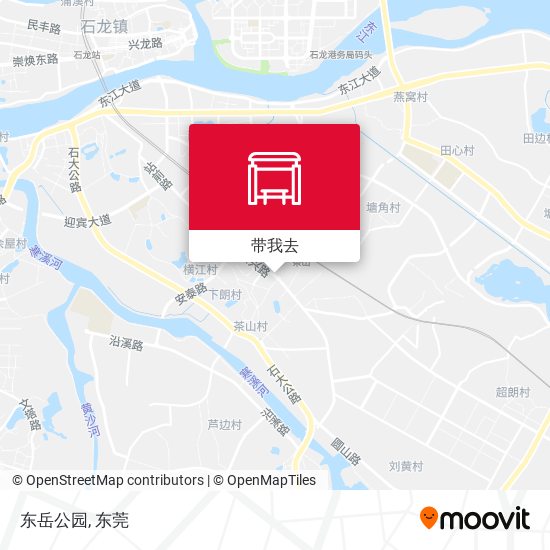 东岳公园地图