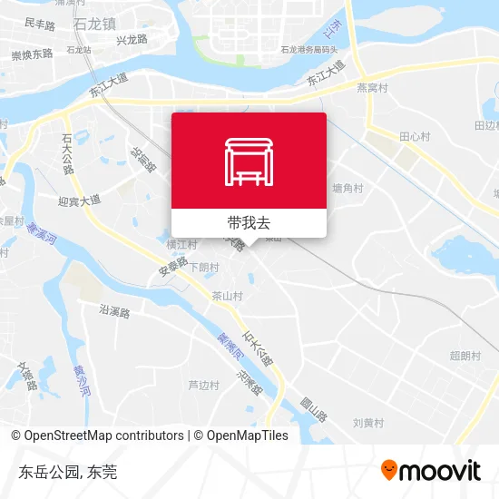 东岳公园地图