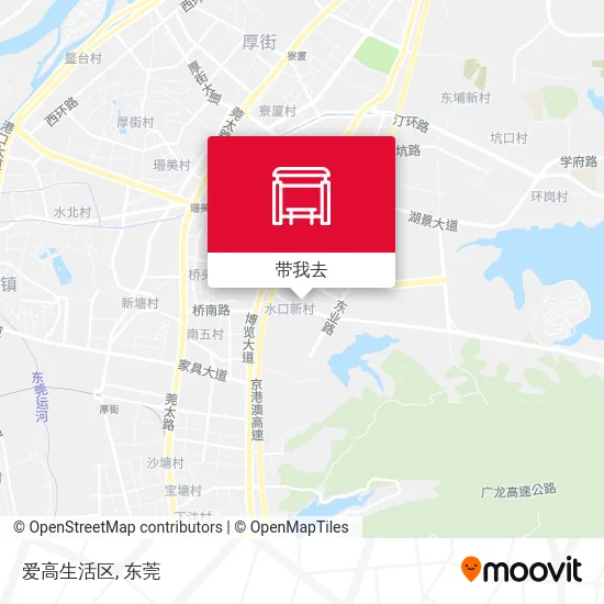 爱高生活区地图