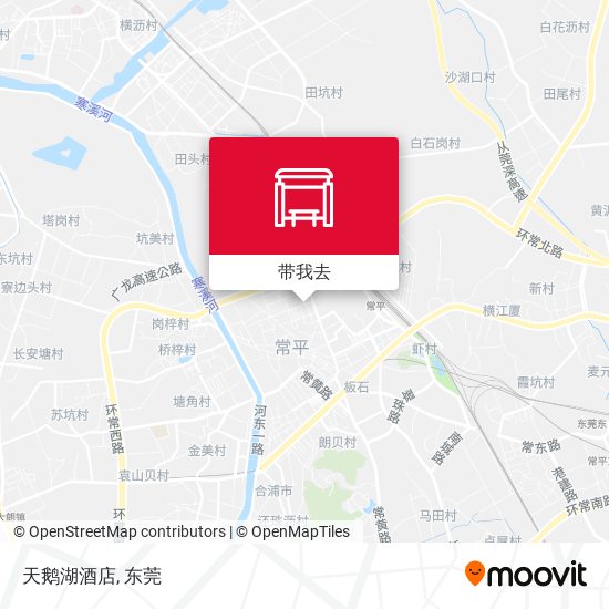 天鹅湖酒店地图