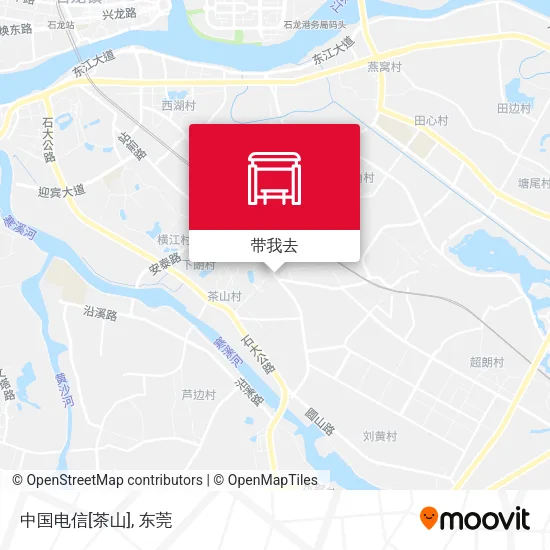 中国电信[茶山]地图