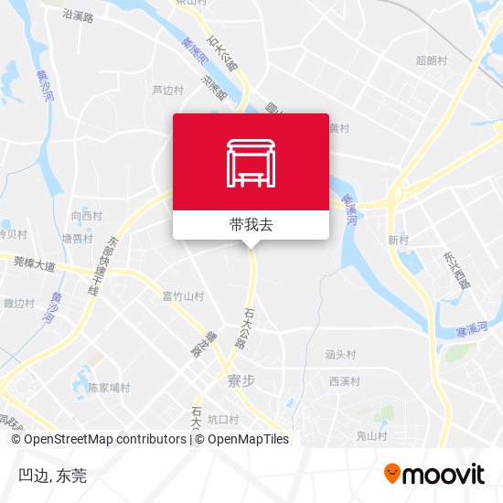 凹边地图