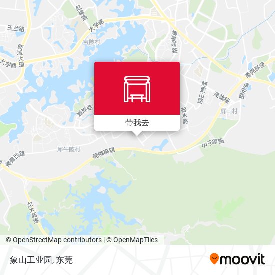 象山工业园地图