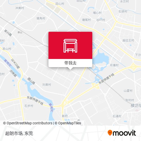 超朗市场地图