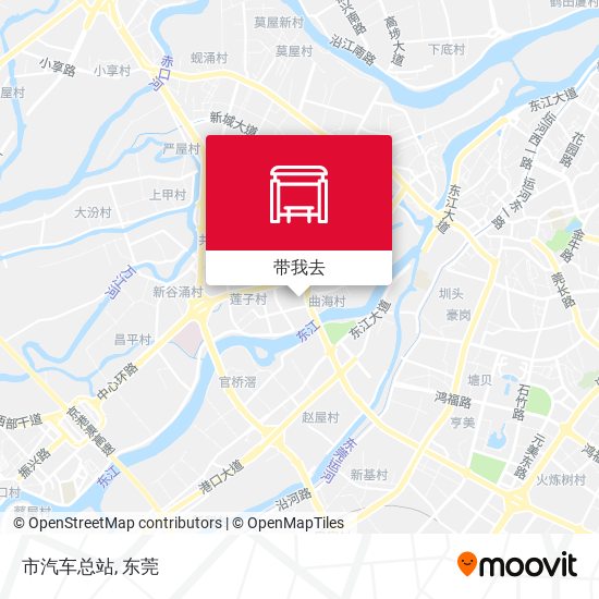 市汽车总站地图