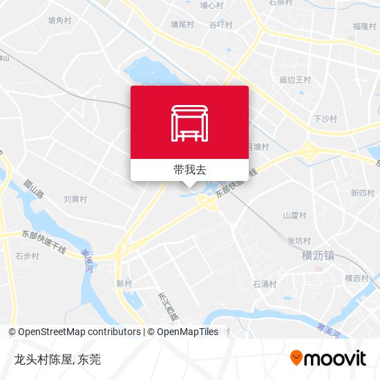 龙头村陈屋地图