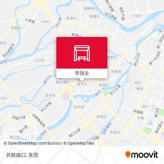 共联路口地图