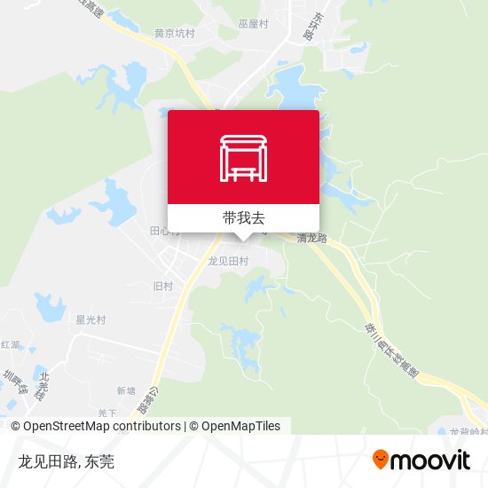 龙见田路地图