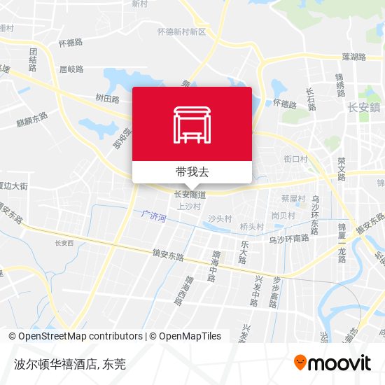 波尔顿华禧酒店地图