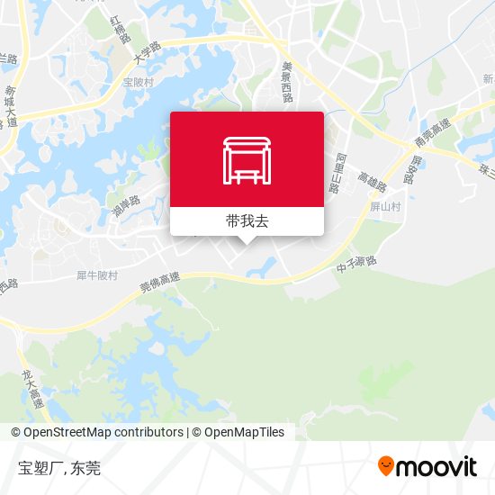 宝塑厂地图