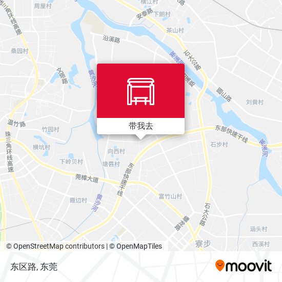 东区路地图