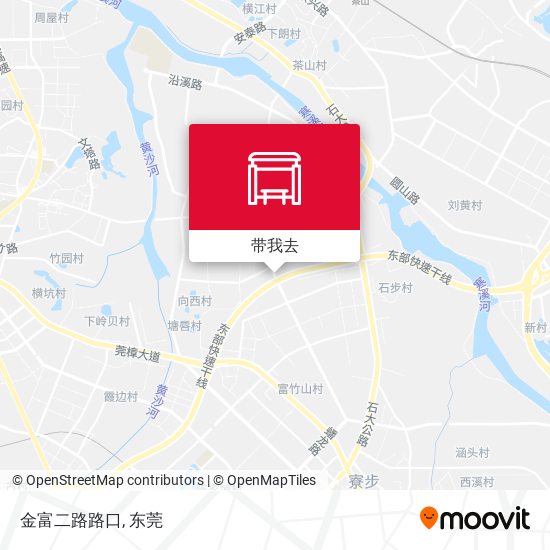 金富二路路口地图