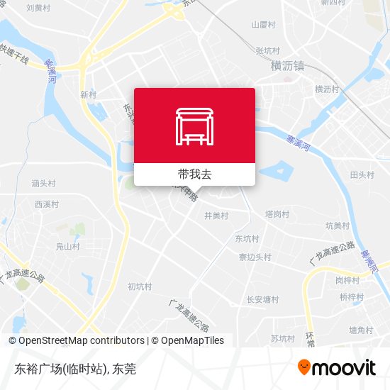 东裕广场(临时站)地图