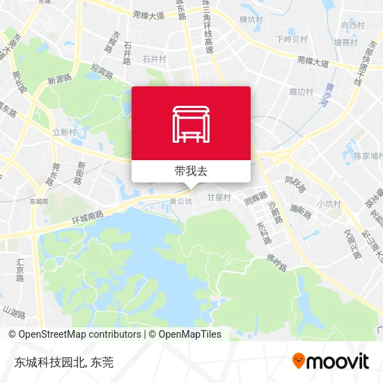 东城科技园北地图