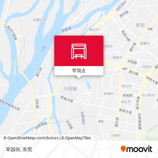 草园街地图