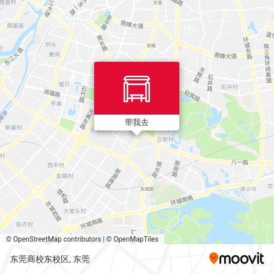 东莞商校东校区地图