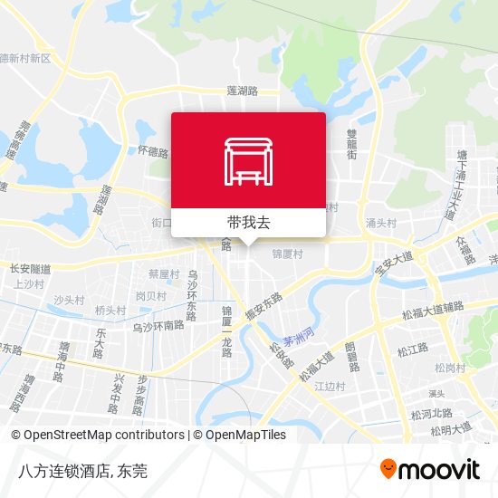 八方连锁酒店地图