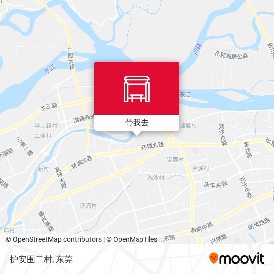 护安围二村地图