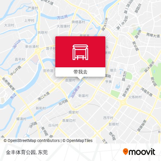金丰体育公园地图
