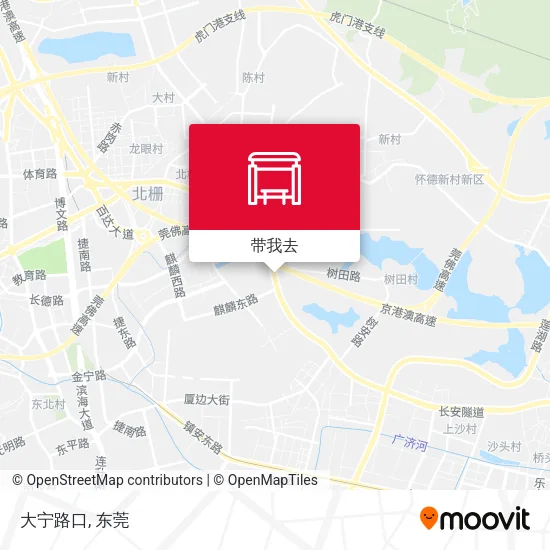 大宁路口地图