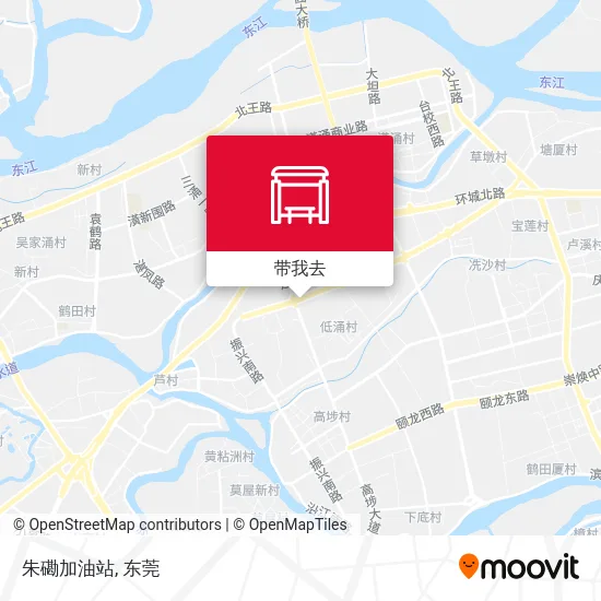 朱磡加油站地图