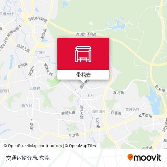 交通运输分局地图