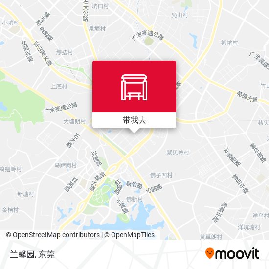 兰馨园地图