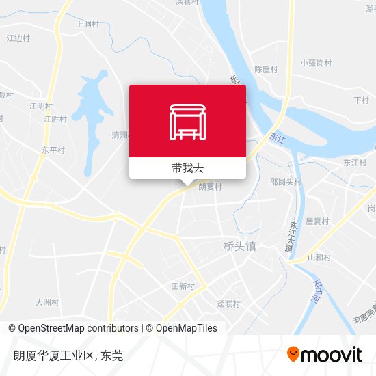 朗厦华厦工业区地图