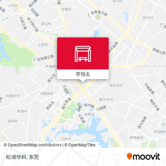 松湖华科地图