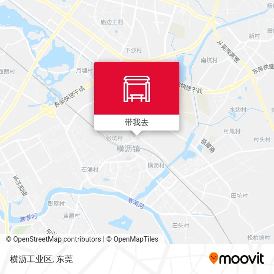 横沥工业区地图
