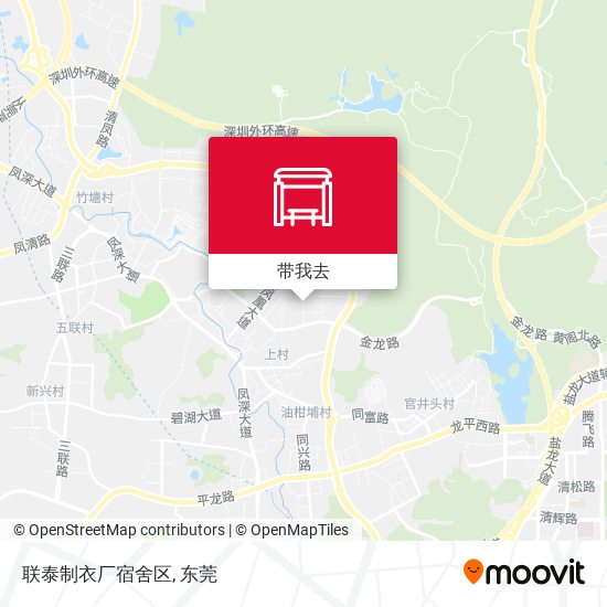 联泰制衣厂宿舍区地图