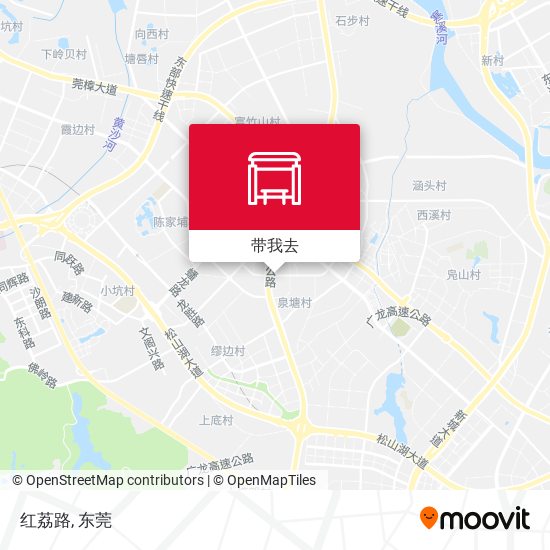 红荔路地图