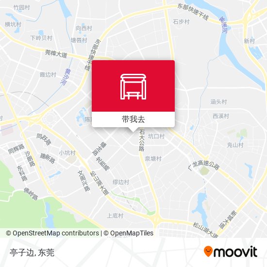 亭子边地图