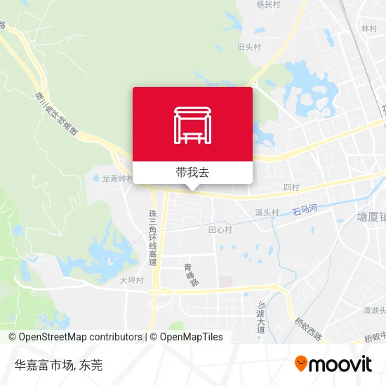 华嘉富市场地图