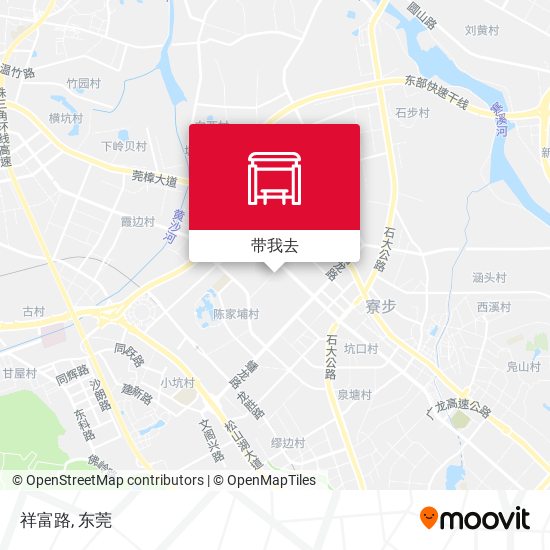 祥富路地图