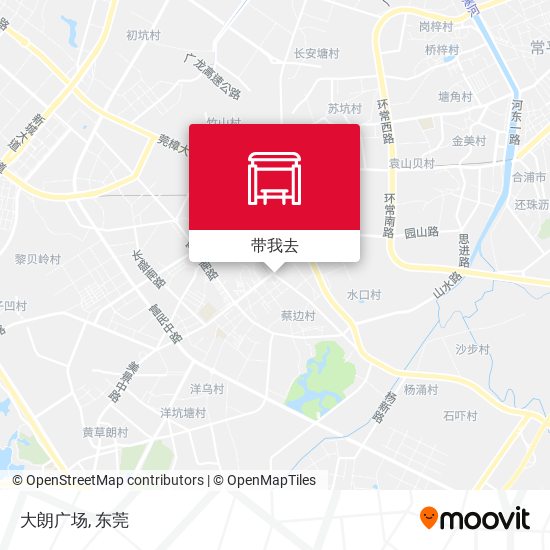 大朗广场地图