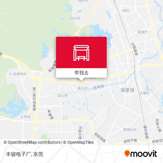 丰骏电子厂地图