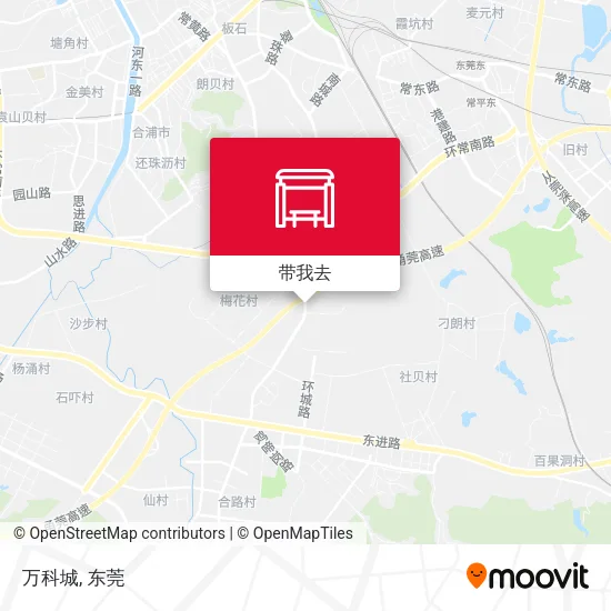 万科城地图