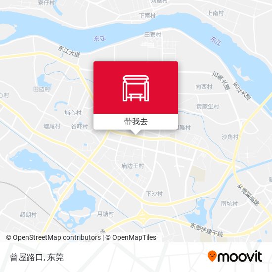 曾屋路口地图