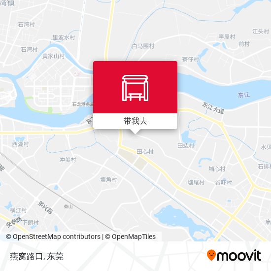 燕窝路口地图