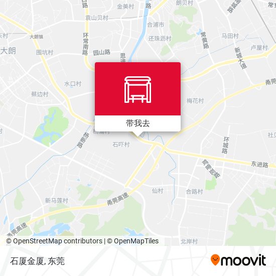 石厦金厦地图