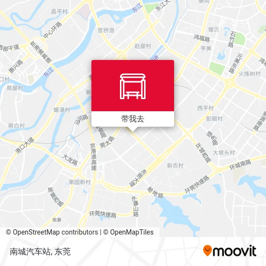 南城汽车站地图