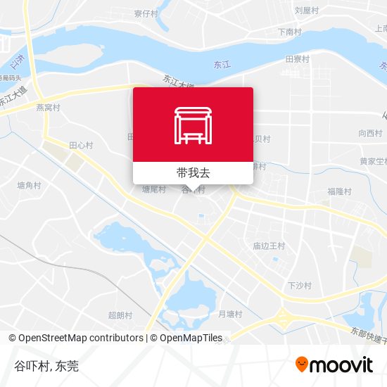 谷吓村地图