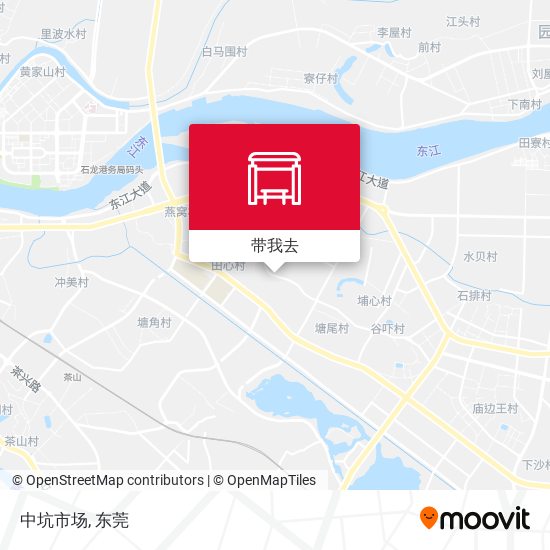 中坑市场地图