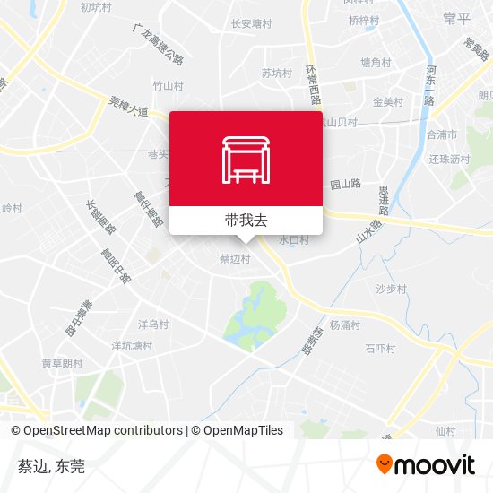 蔡边地图